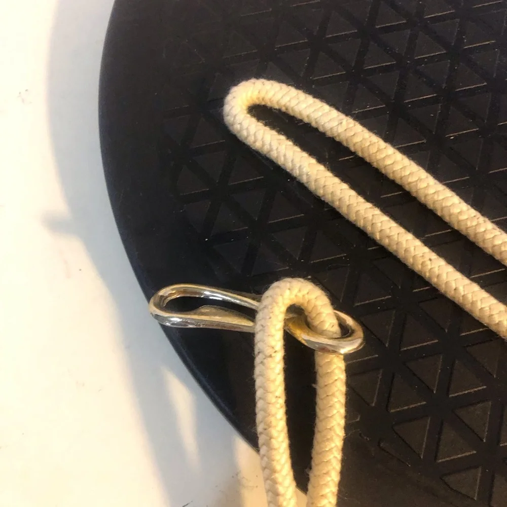 Vintage 80s Macrame Belts Gold Tone and Silver Tone